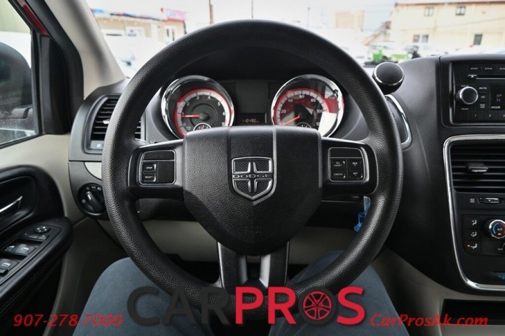 2015 Dodge Grand Caravan SXT - 3.6L V6 - Remote Start - Power Rear Sliding Doors - Power Liftgate - Keyless Entry - 2nd Row Captain Seats - 3rd Row - Seats 7 - Tow Pkg - 1 Owner Anchorage AK