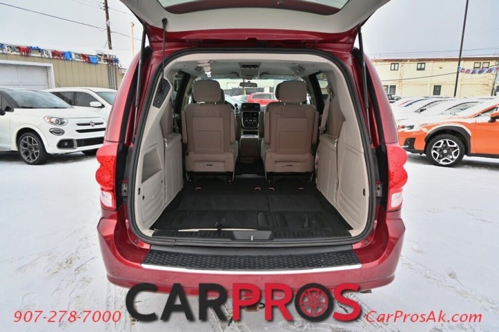 2015 Dodge Grand Caravan SXT - 3.6L V6 - Remote Start - Power Rear Sliding Doors - Power Liftgate - Keyless Entry - 2nd Row Captain Seats - 3rd Row - Seats 7 - Tow Pkg - 1 Owner Anchorage AK