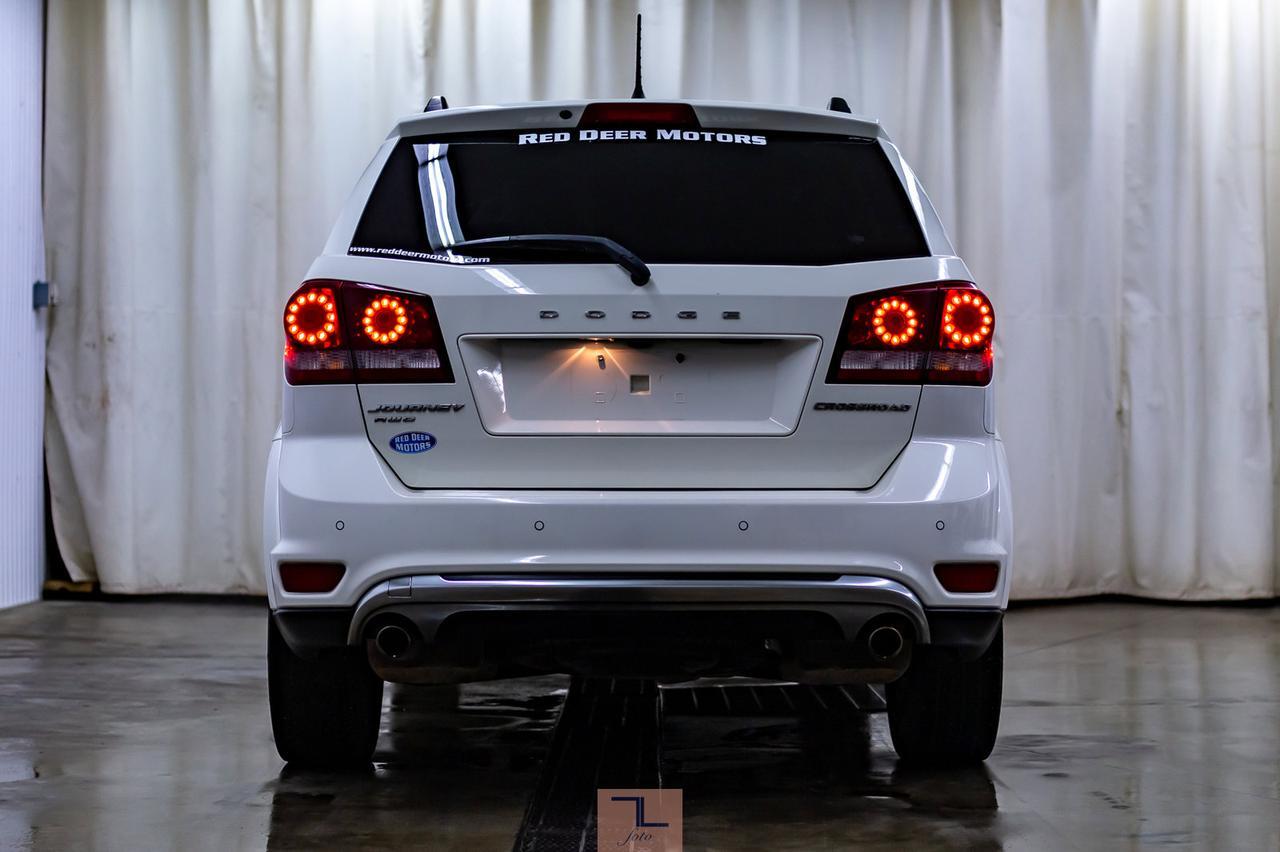 2015 Dodge Journey AWD Crossroad Leather BCam DVD Red Deer AB
