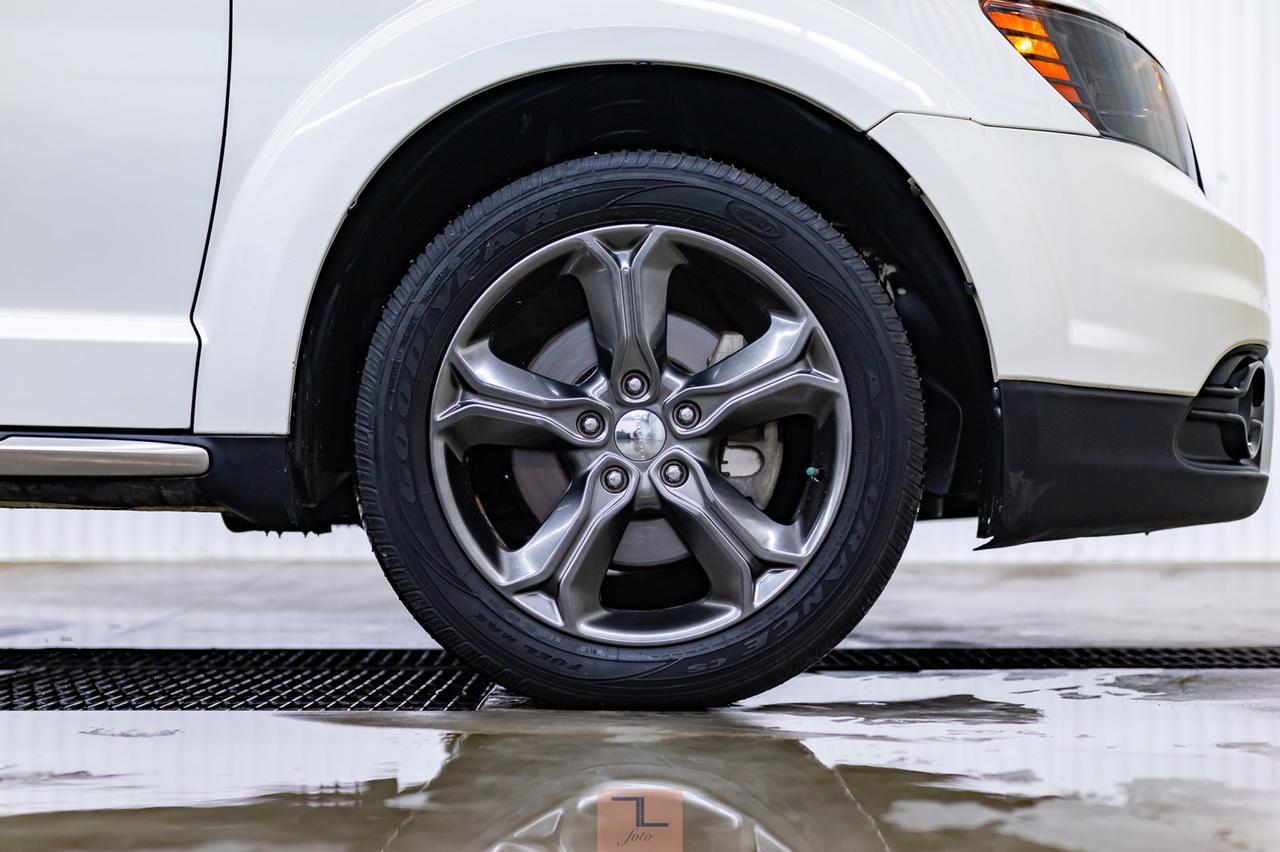 2015 Dodge Journey AWD Crossroad Leather BCam DVD Red Deer AB