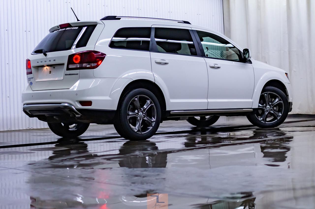 2015 Dodge Journey AWD Crossroad Leather BCam DVD Red Deer AB