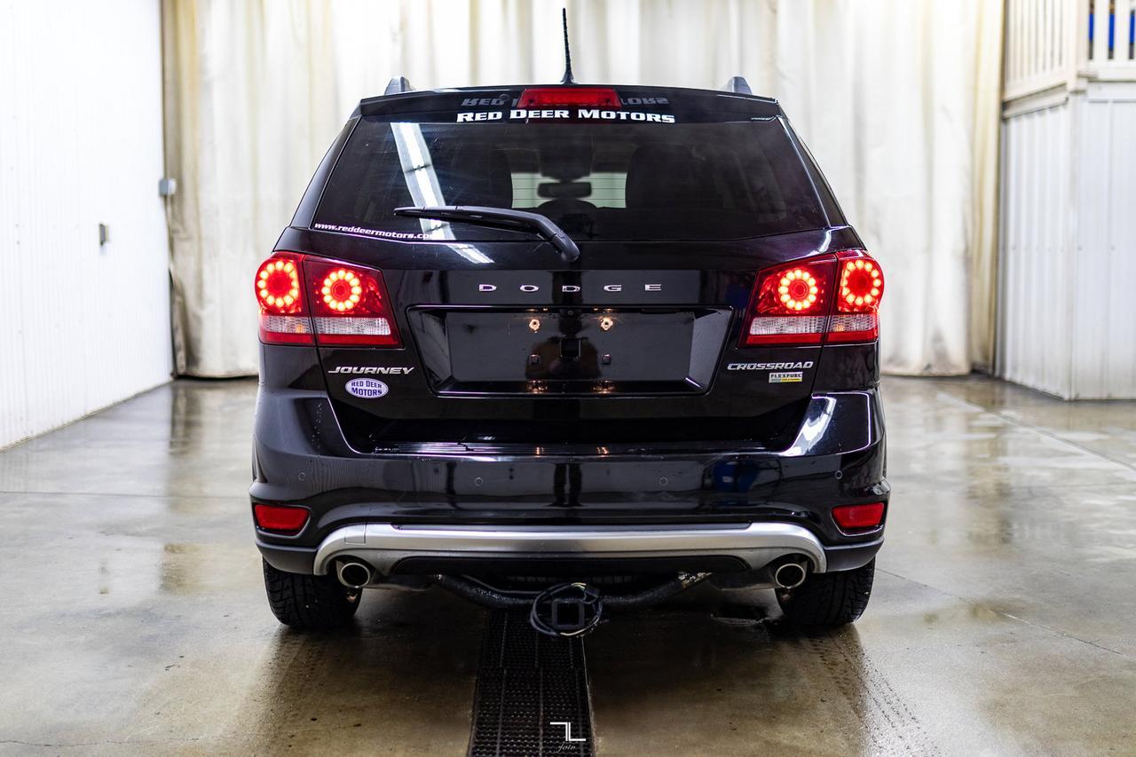 2015 Dodge Journey Crossroad Leather Roof BCam Red Deer AB
