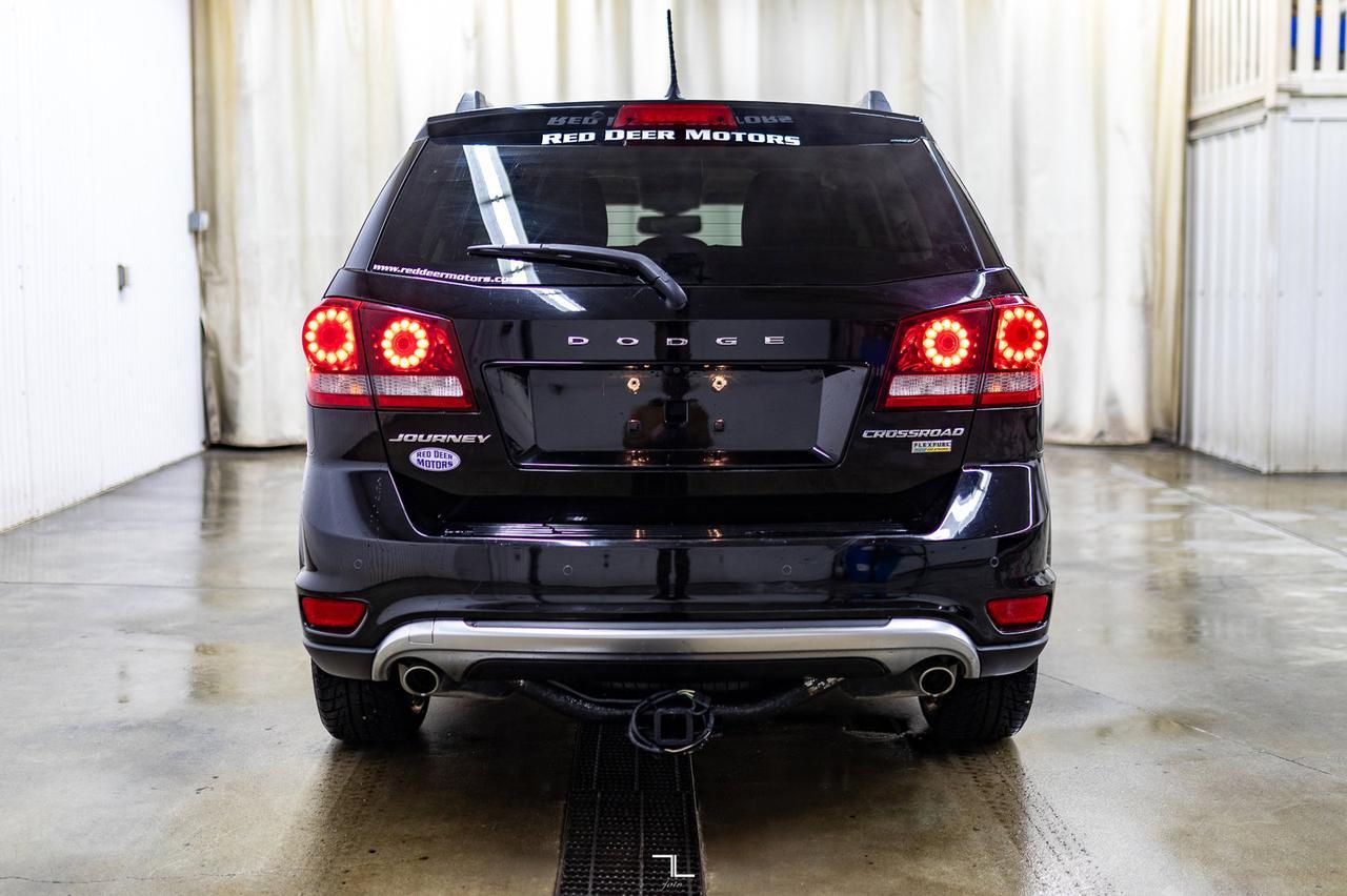 2015 Dodge Journey Crossroad Leather Roof BCam Red Deer AB