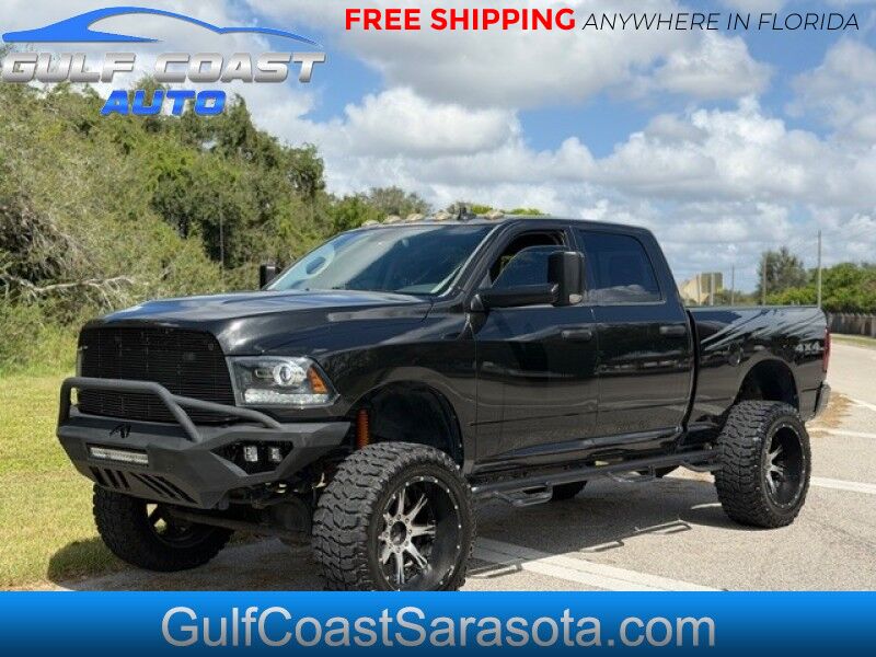 2015 Dodge RAM 2500 SLT LIFTED TURBO DIESEL 4X4 CREW CAB CUMMINS RUNS GREAT Sarasota FL