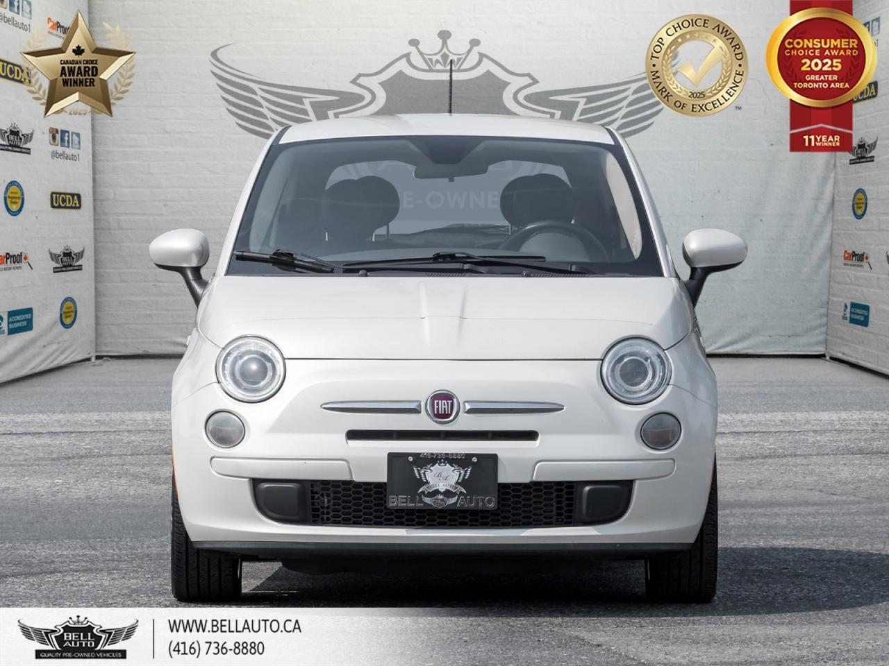 2015 FIAT 500 Pop, XENONHEADLIGHTS, SATELLITERADIO, CDPLAYER, RUN-FLATTIRES, VOICEASSIST Toronto ON