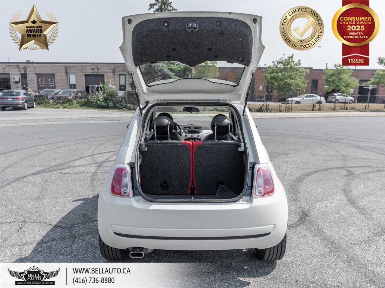 2015 FIAT 500 Pop, XENONHEADLIGHTS, SATELLITERADIO, CDPLAYER, RUN-FLATTIRES, VOICEASSIST Toronto ON