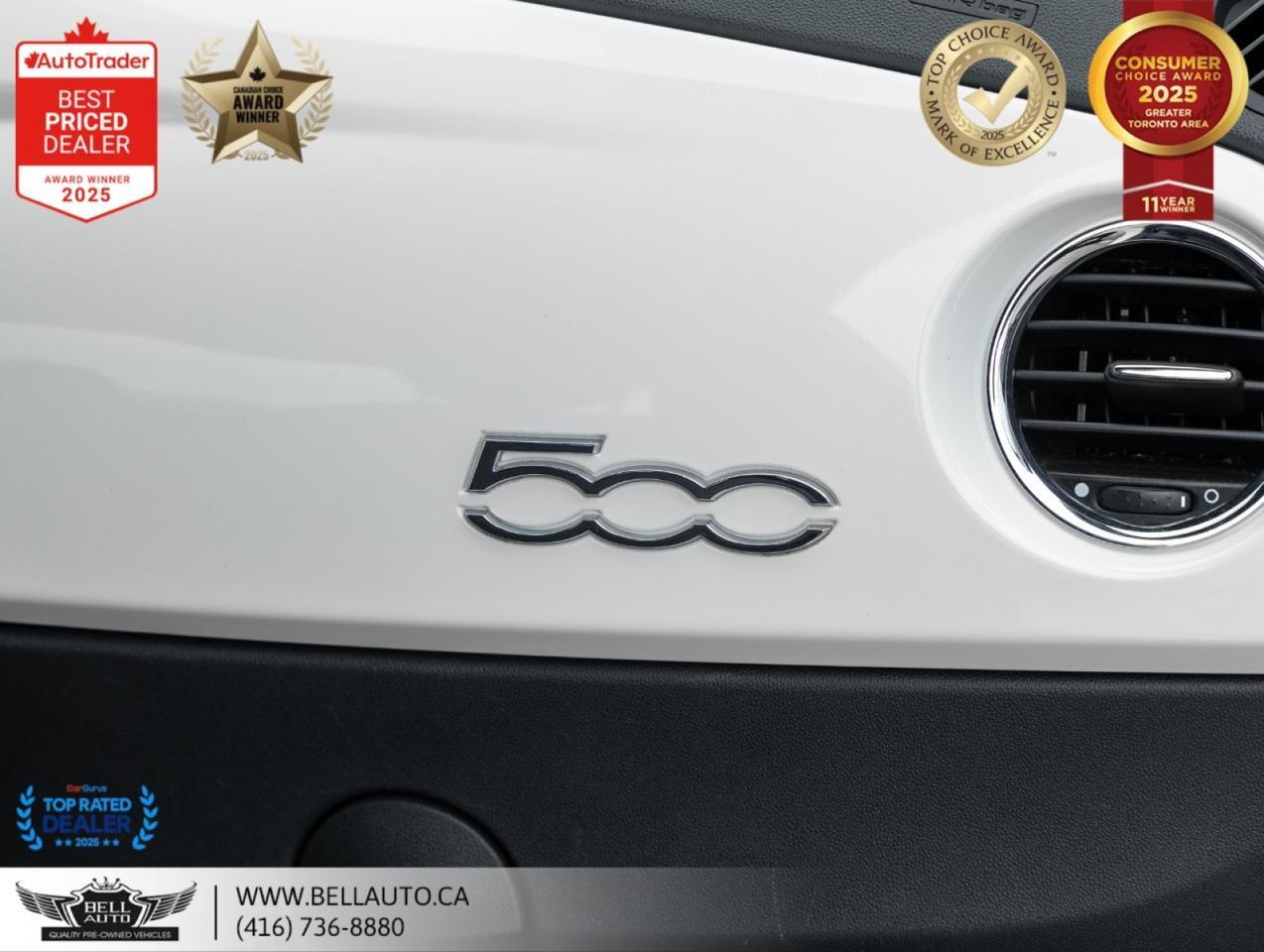 2015 FIAT 500 Sport | MNL | NAVI | PWRWNDWS | NOACCIDENT Toronto ON