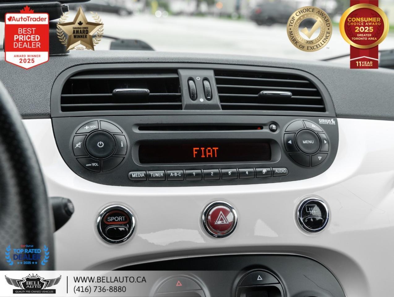 2015 FIAT 500 Sport | MNL | NAVI | PWRWNDWS | NOACCIDENT Toronto ON