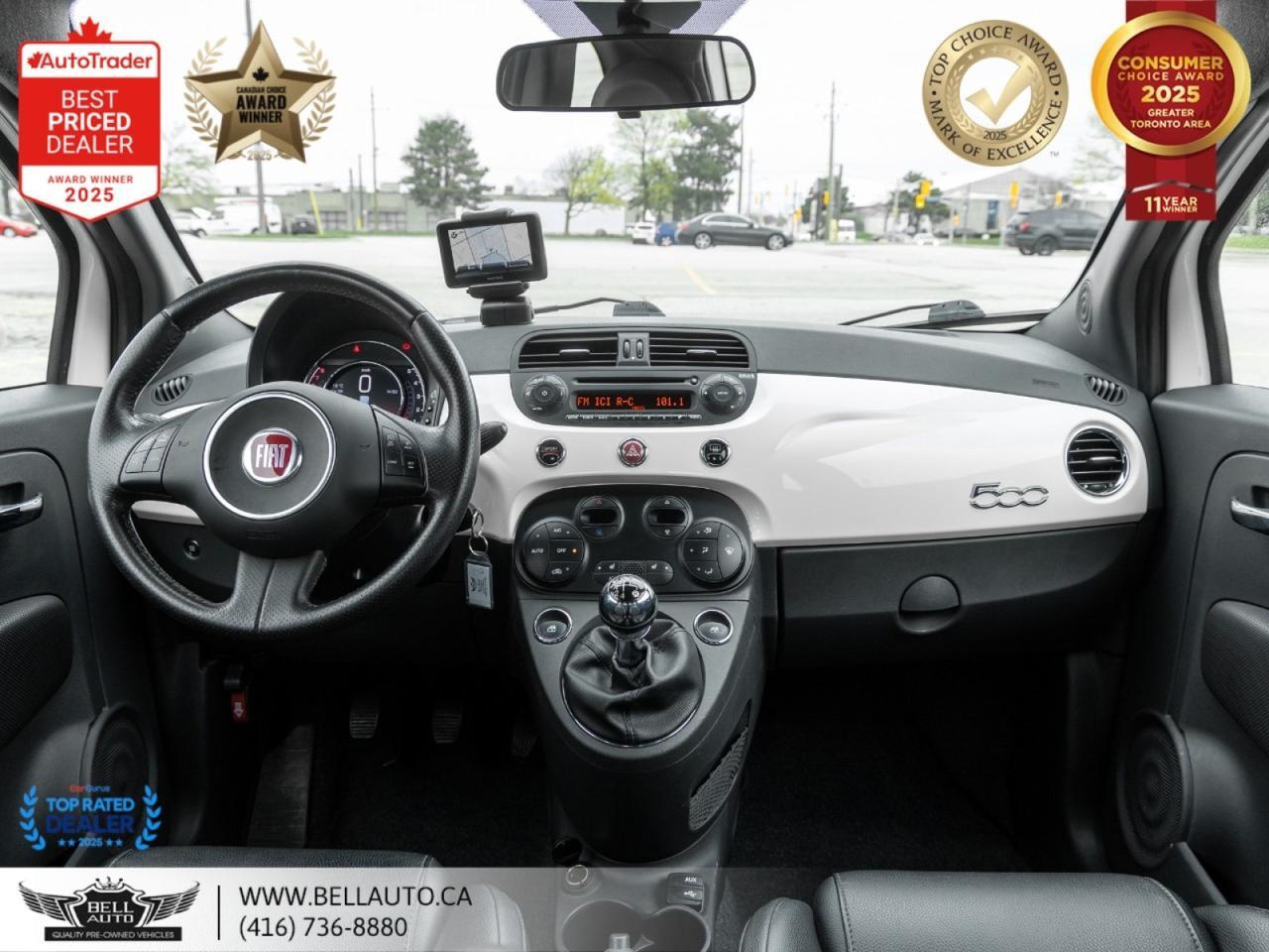 2015 FIAT 500 Sport | MNL | NAVI | PWRWNDWS | NOACCIDENT Toronto ON