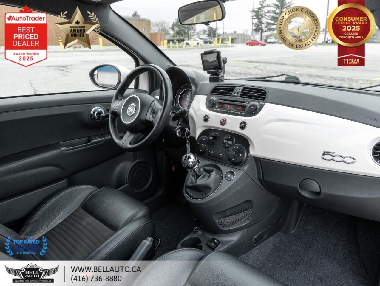 2015 FIAT 500 Sport | MNL | NAVI | PWRWNDWS | NOACCIDENT Toronto ON
