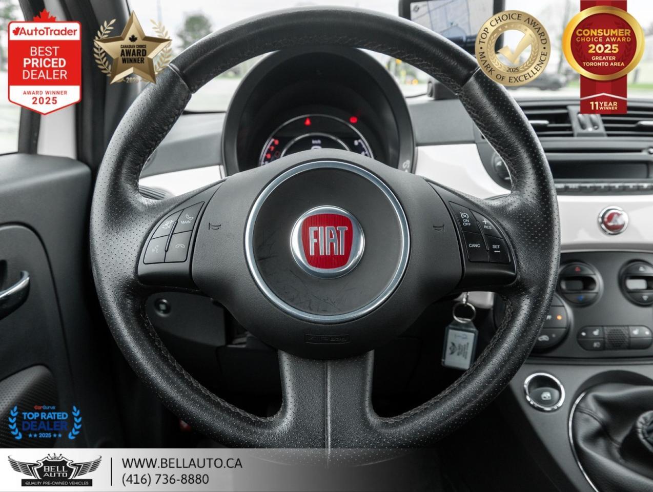 2015 FIAT 500 Sport | MNL | NAVI | PWRWNDWS | NOACCIDENT Toronto ON