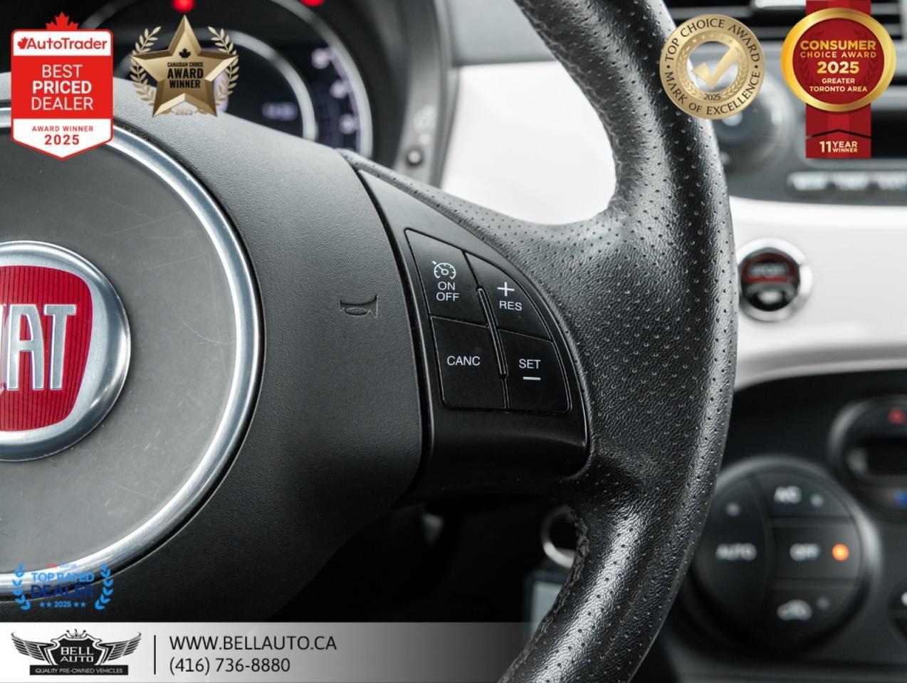 2015 FIAT 500 Sport | MNL | NAVI | PWRWNDWS | NOACCIDENT Toronto ON