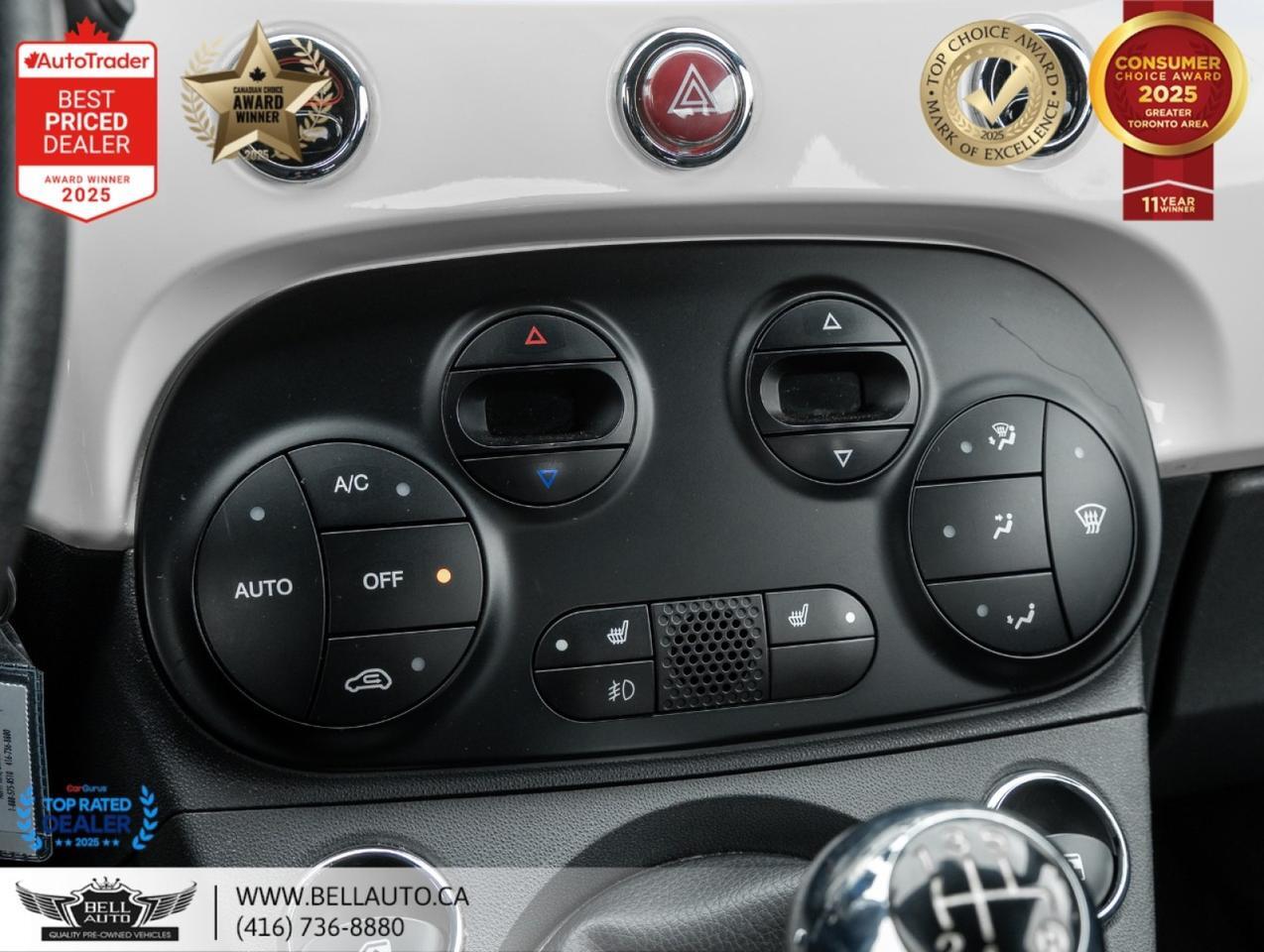 2015 FIAT 500 Sport | MNL | NAVI | PWRWNDWS | NOACCIDENT Toronto ON
