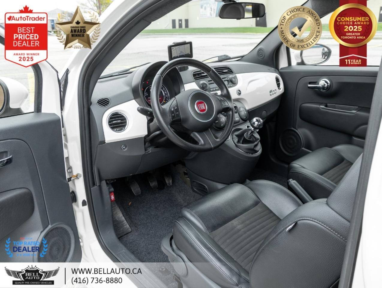 2015 FIAT 500 Sport | MNL | NAVI | PWRWNDWS | NOACCIDENT Toronto ON