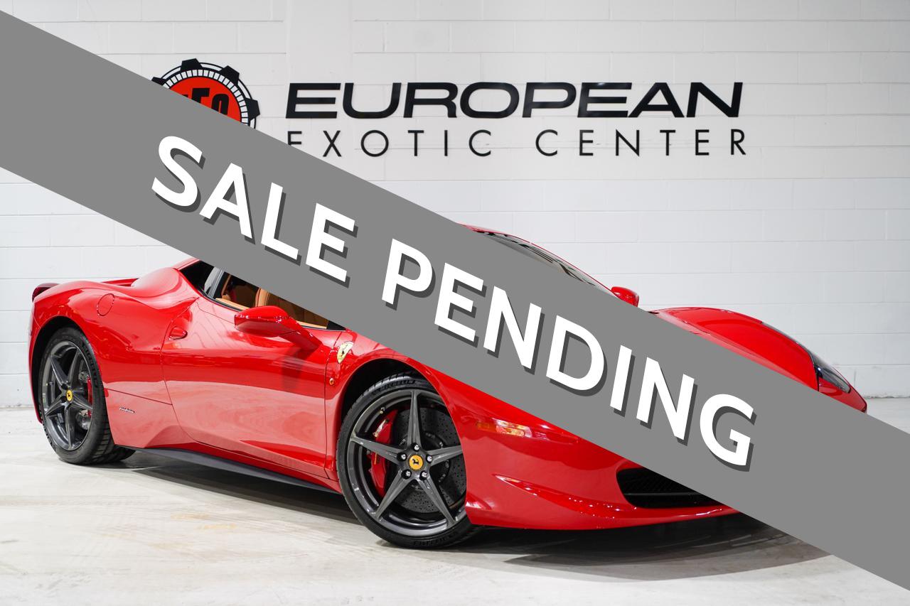 Red 2015 Ferrari 458 Italia Coupe RWD Coupe Rear-Wheel Drive Automatic