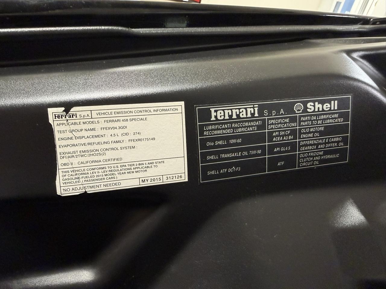 2015 Ferrari 458 Italia Speciale NART Racing Stripe 1-Owner Scottsdale AZ