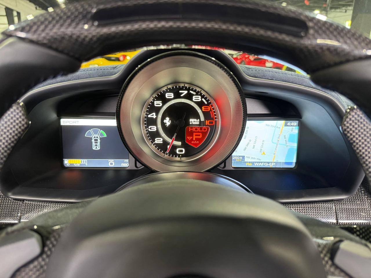 2015 Ferrari 458 Speciale Aperta Blu Tour De France paint, Livrea Grigio Ingrid E Nero DS, carbon racing seats AND MUCH MORE!!! Fort Lauderdale FL
