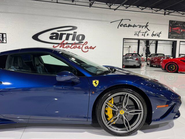 2015 Ferrari 458 Speciale Aperta Blu Tour De France paint, Livrea Grigio Ingrid E Nero DS, carbon racing seats AND MUCH MORE!!! Fort Lauderdale FL