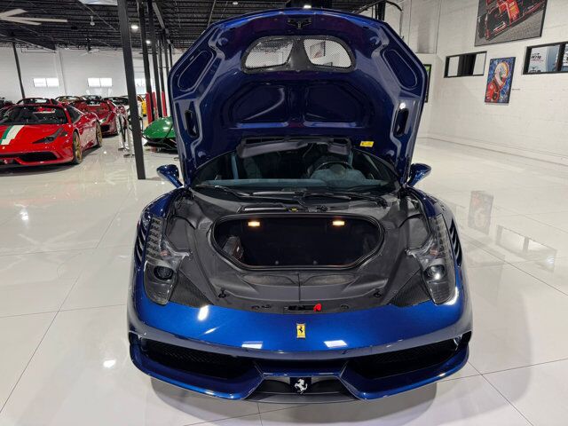 2015 Ferrari 458 Speciale Aperta Blu Tour De France paint, Livrea Grigio Ingrid E Nero DS, carbon racing seats AND MUCH MORE!!! Fort Lauderdale FL