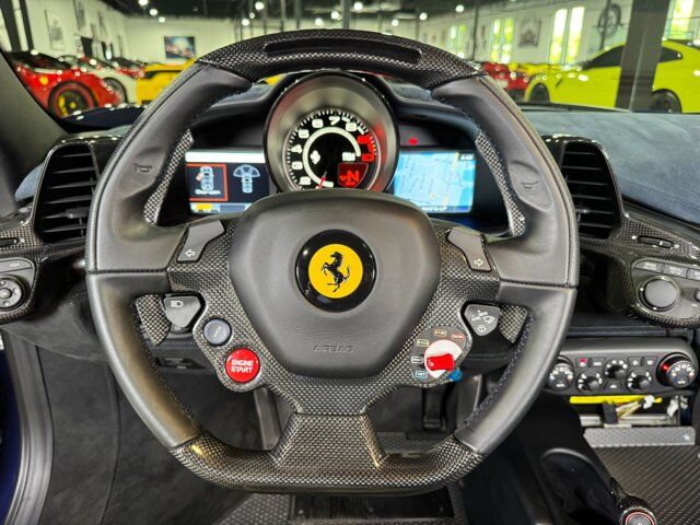 2015 Ferrari 458 Speciale Aperta Blu Tour De France paint, Livrea Grigio Ingrid E Nero DS, carbon racing seats AND MUCH MORE!!! Fort Lauderdale FL