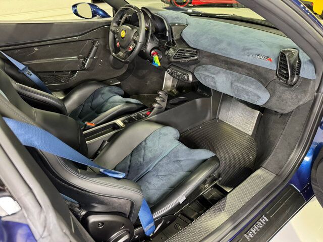 2015 Ferrari 458 Speciale Aperta Blu Tour De France paint, Livrea Grigio Ingrid E Nero DS, carbon racing seats AND MUCH MORE!!! Fort Lauderdale FL