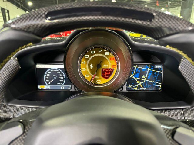 2015 Ferrari 458 Speciale Aperta Giallo Modena paint, painted stripes, Rosso Dino accents AND MUCH MORE!!! Fort Lauderdale FL