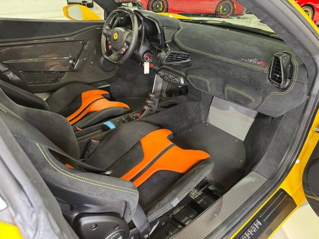 2015 Ferrari 458 Speciale Aperta Giallo Modena paint, painted stripes, Rosso Dino accents AND MUCH MORE!!! Fort Lauderdale FL