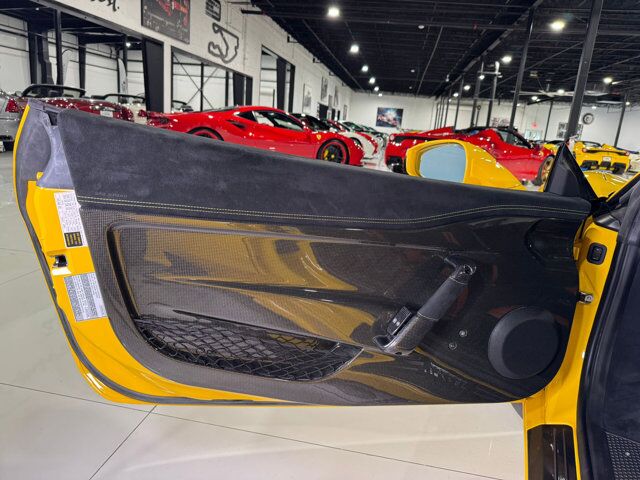 2015 Ferrari 458 Speciale Aperta Giallo Modena paint, painted stripes, Rosso Dino accents AND MUCH MORE!!! Fort Lauderdale FL