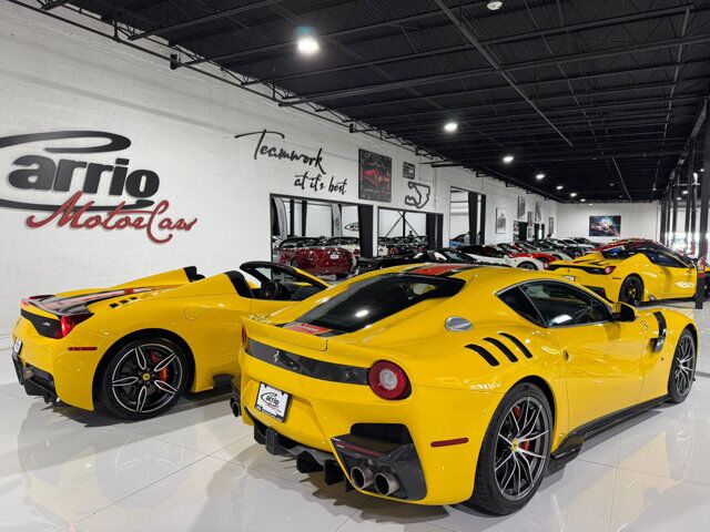2015 Ferrari 458 Speciale Aperta Giallo Modena paint, painted stripes, Rosso Dino accents AND MUCH MORE!!! Fort Lauderdale FL