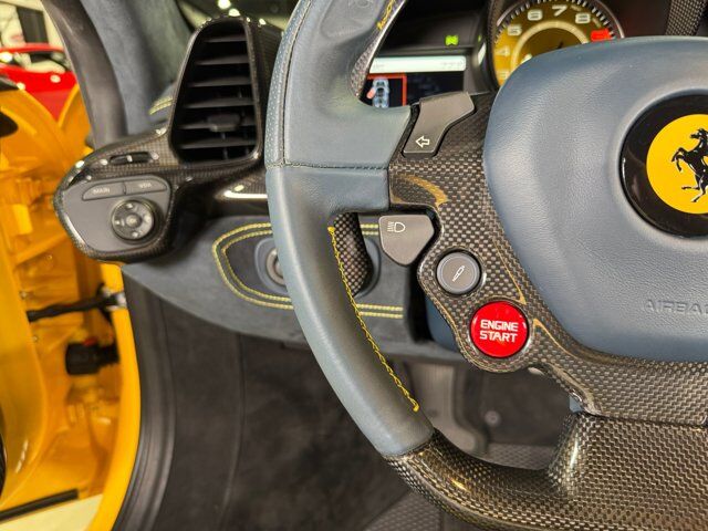 2015 Ferrari 458 Speciale Aperta Giallo Triplo Strato paint, livrea Blu Nart, Blu Nart calipers, carbon galore AND MORE!!! Fort Lauderdale FL