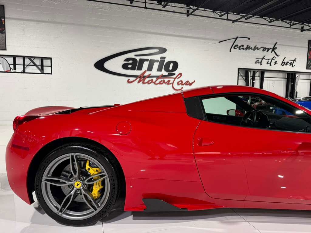 2015 Ferrari 458 Speciale Aperta Rosso Corsa paint, Livrea Nero Stellato, carbon racing seats AND MUCH MORE!!! Fort Lauderdale FL