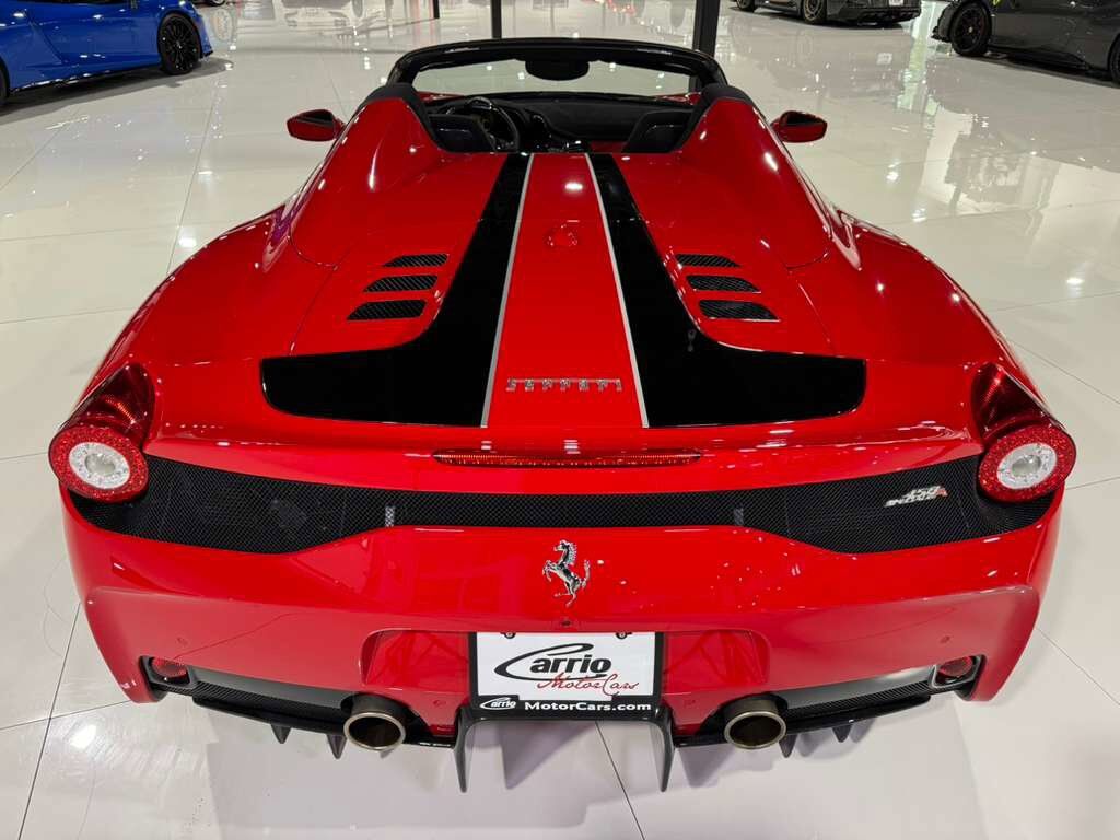2015 Ferrari 458 Speciale Aperta Rosso Corsa paint, Livrea Nero Stellato, carbon racing seats AND MUCH MORE!!! Fort Lauderdale FL