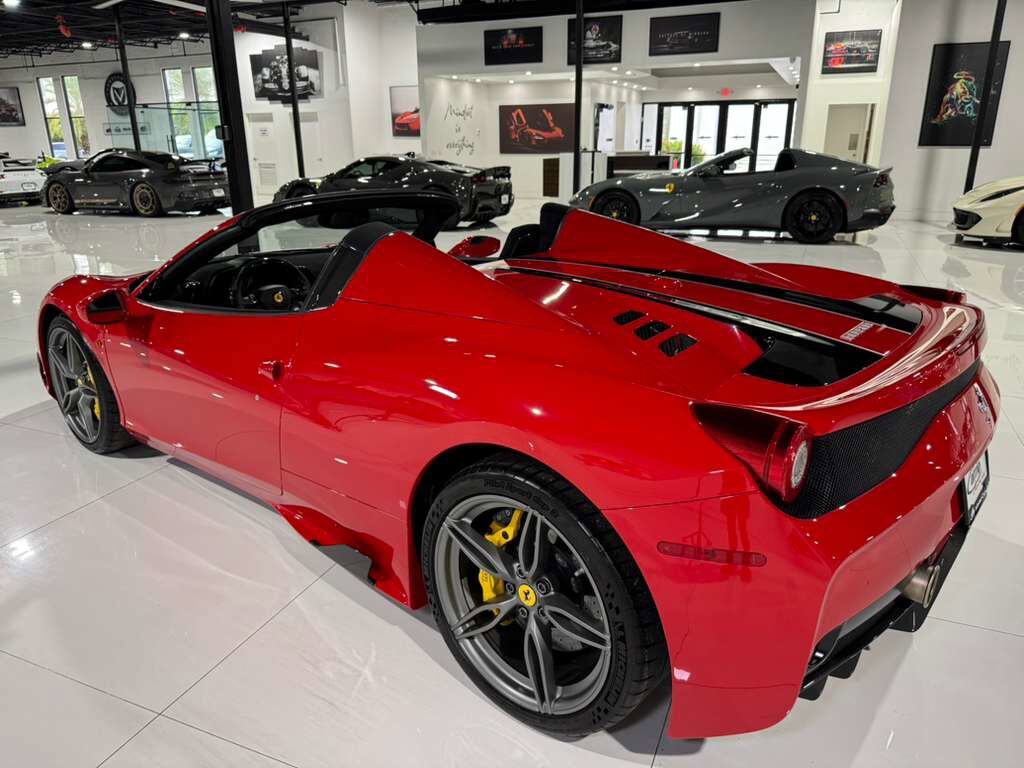 2015 Ferrari 458 Speciale Aperta Rosso Corsa paint, Livrea Nero Stellato, carbon racing seats AND MUCH MORE!!! Fort Lauderdale FL