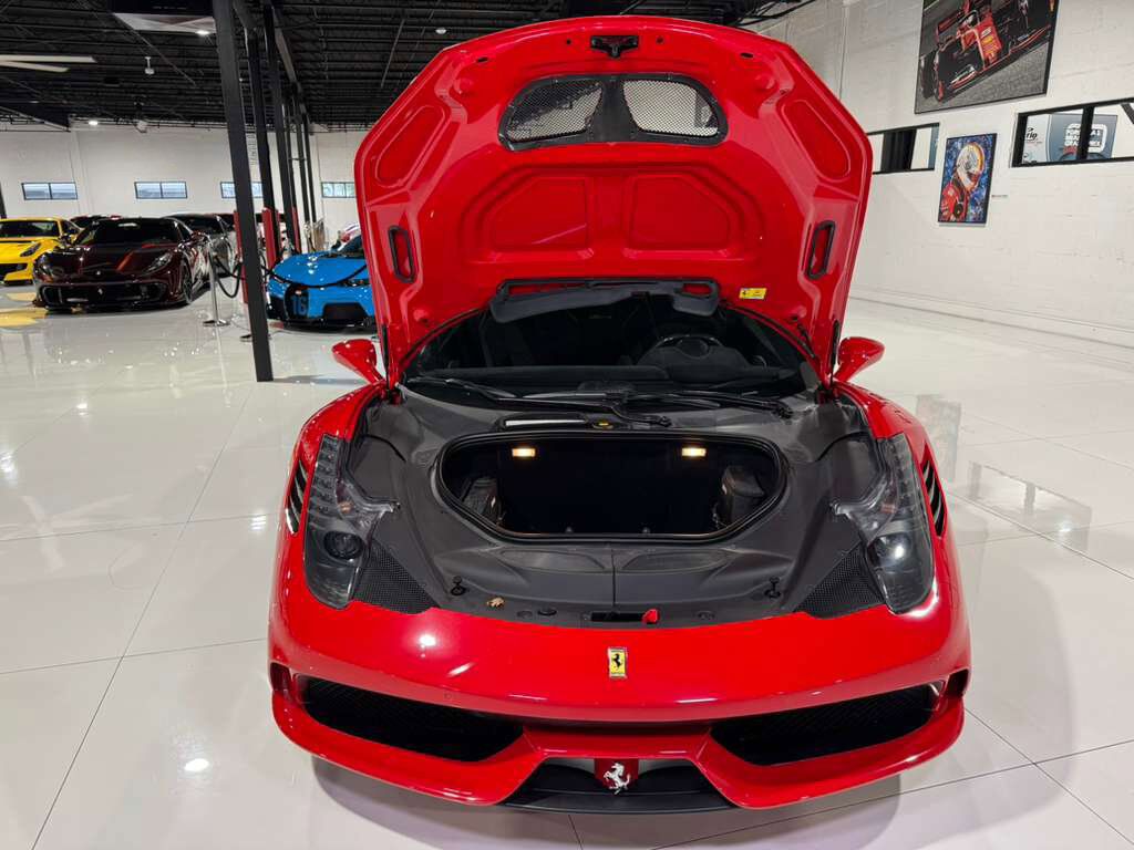 2015 Ferrari 458 Speciale Aperta Rosso Corsa paint, Livrea Nero Stellato, carbon racing seats AND MUCH MORE!!! Fort Lauderdale FL