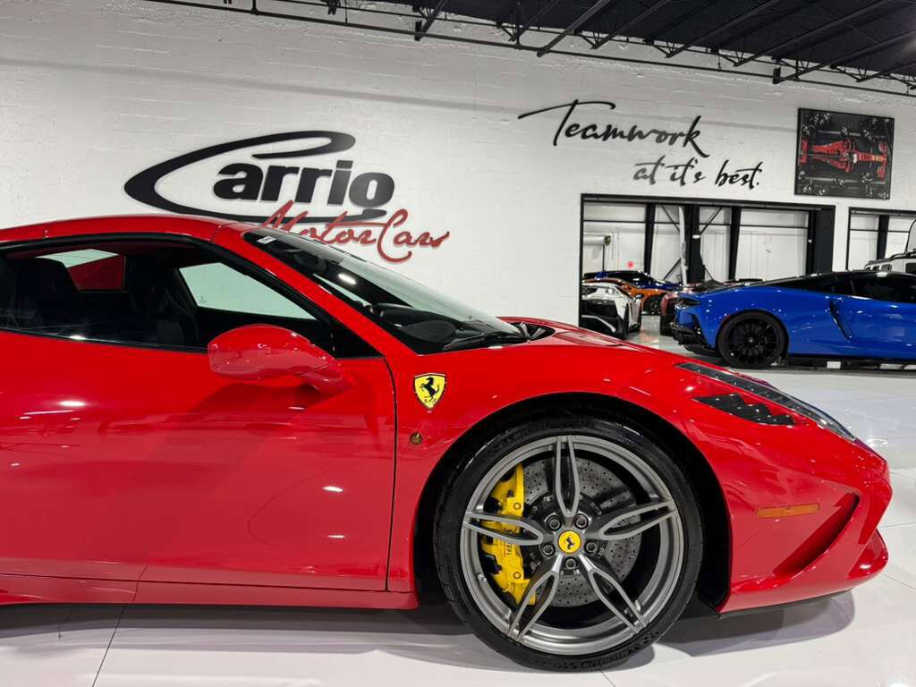 2015 Ferrari 458 Speciale Aperta Rosso Corsa paint, Livrea Nero Stellato, carbon racing seats AND MUCH MORE!!! Fort Lauderdale FL