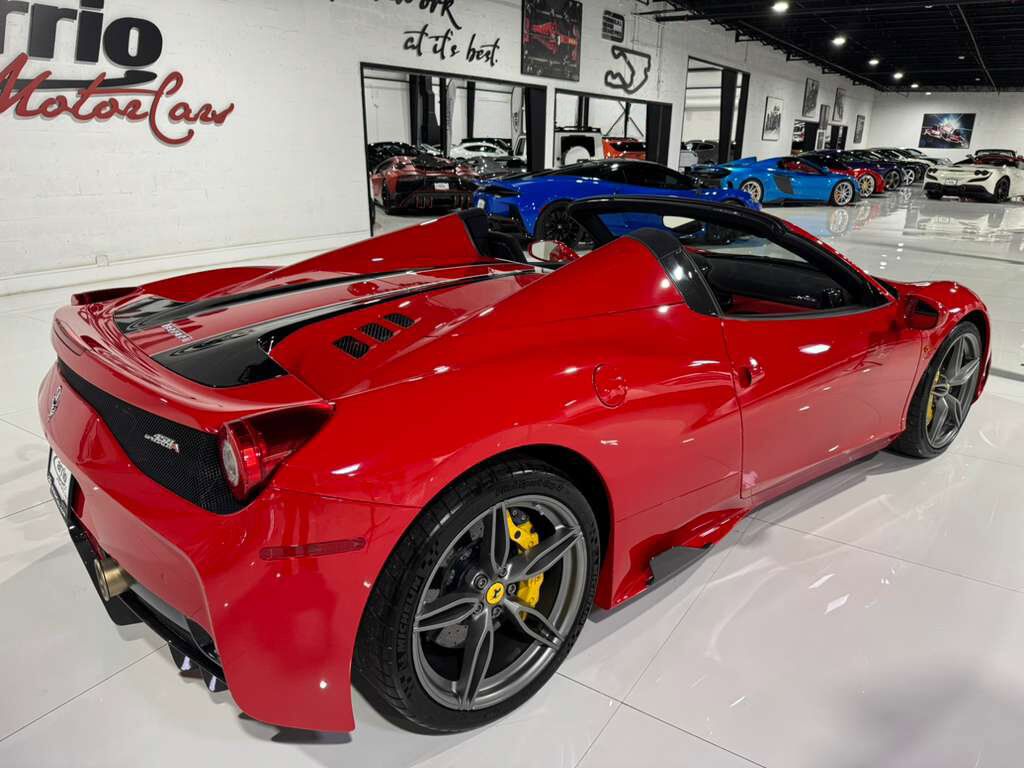2015 Ferrari 458 Speciale Aperta Rosso Corsa paint, Livrea Nero Stellato, carbon racing seats AND MUCH MORE!!! Fort Lauderdale FL