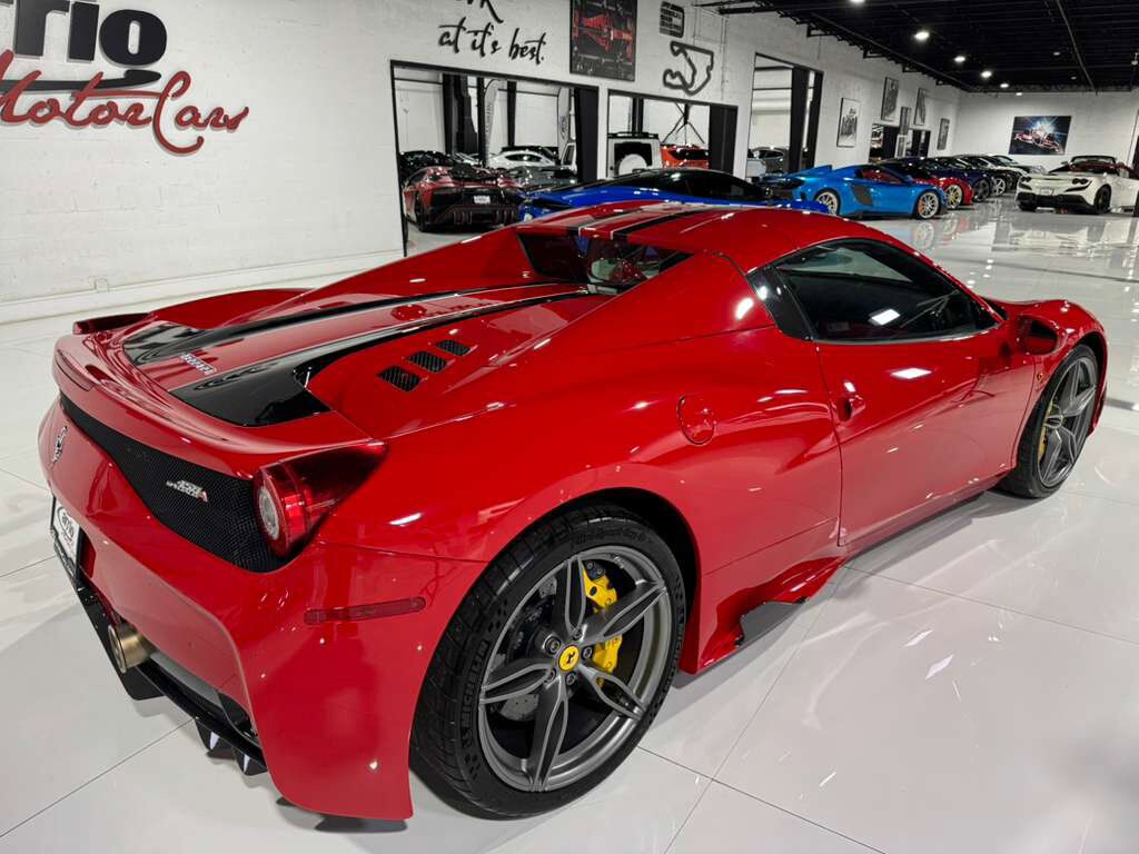 2015 Ferrari 458 Speciale Aperta Rosso Corsa paint, Livrea Nero Stellato, carbon racing seats AND MUCH MORE!!! Fort Lauderdale FL