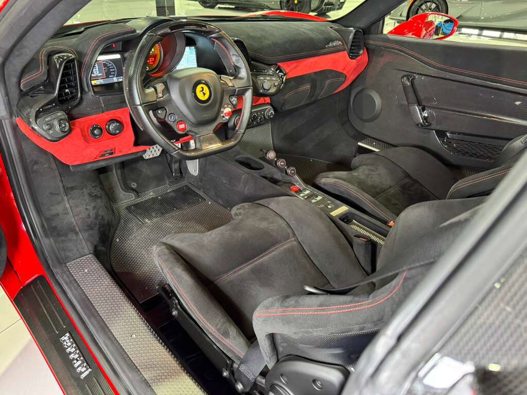 2015 Ferrari 458 Speciale Aperta Rosso Corsa paint, Livrea Nero Stellato, carbon racing seats AND MUCH MORE!!! Fort Lauderdale FL