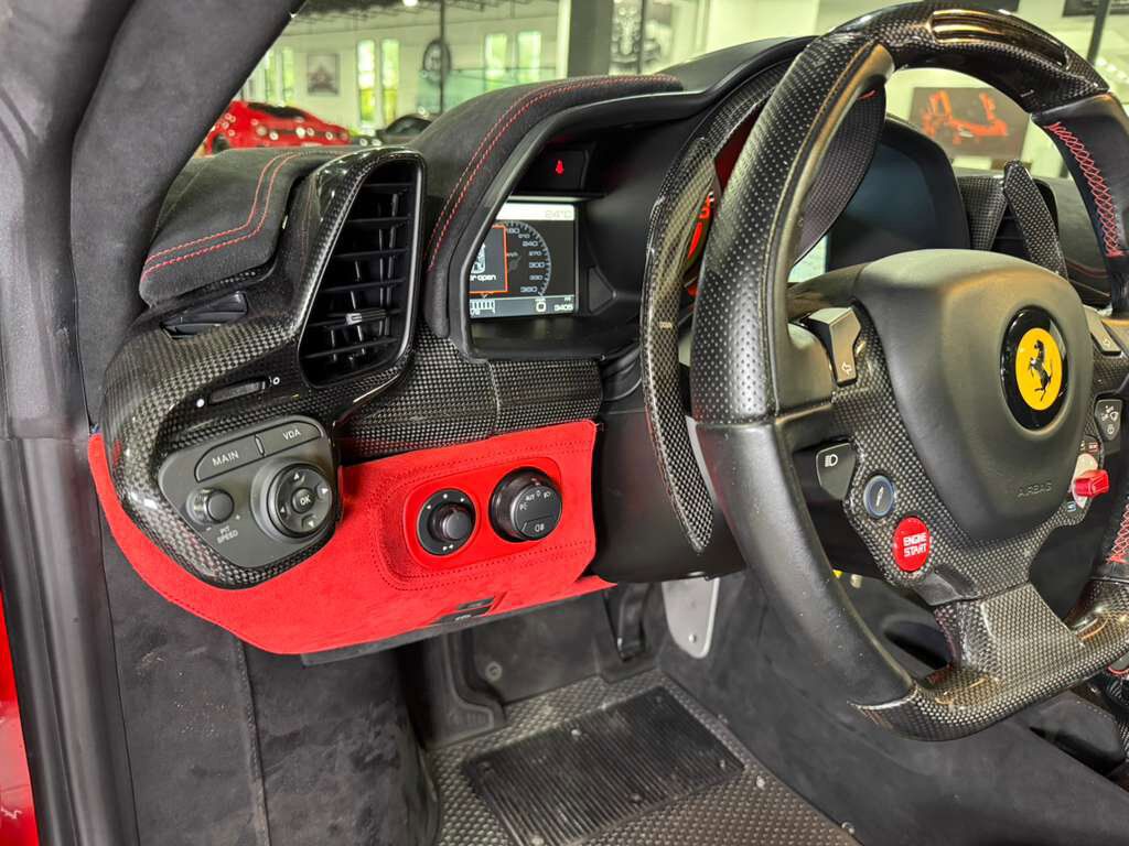 2015 Ferrari 458 Speciale Aperta Rosso Corsa paint, Livrea Nero Stellato, carbon racing seats AND MUCH MORE!!! Fort Lauderdale FL
