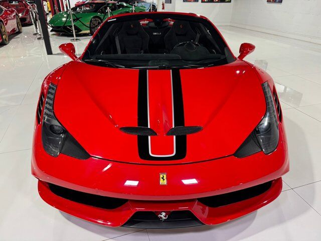 2015 Ferrari 458 Speciale Aperta Rosso Corsa paint, Livrea Nero Stellato, carbon racing seats AND MUCH MORE!!! Fort Lauderdale FL