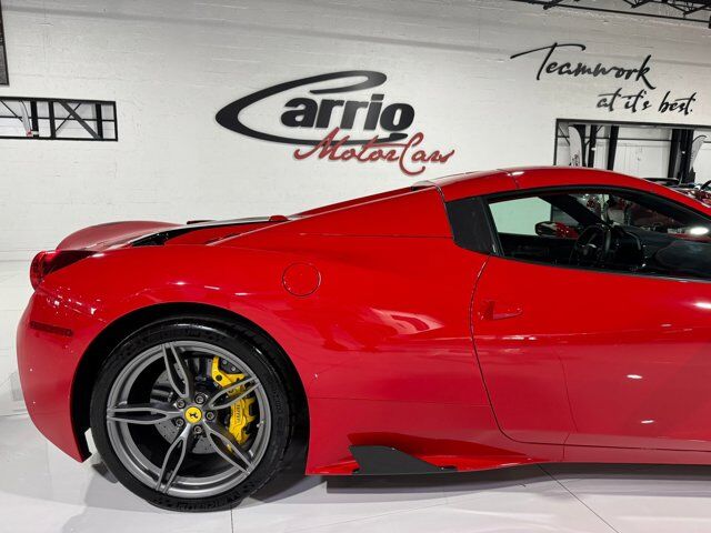 2015 Ferrari 458 Speciale Aperta Rosso Corsa paint, Livrea Nero Stellato, carbon racing seats AND MUCH MORE!!! Fort Lauderdale FL