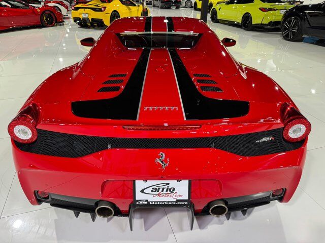 2015 Ferrari 458 Speciale Aperta Rosso Corsa paint, Livrea Nero Stellato, carbon racing seats AND MUCH MORE!!! Fort Lauderdale FL