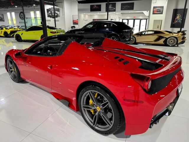 2015 Ferrari 458 Speciale Aperta Rosso Corsa paint, Livrea Nero Stellato, carbon racing seats AND MUCH MORE!!! Fort Lauderdale FL
