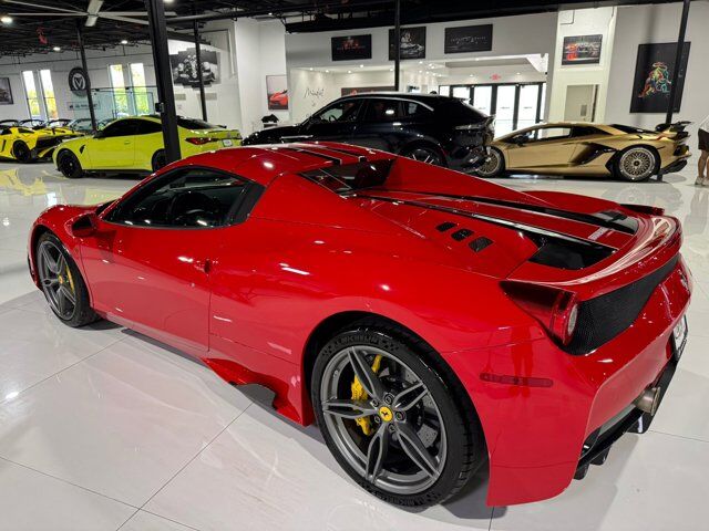 2015 Ferrari 458 Speciale Aperta Rosso Corsa paint, Livrea Nero Stellato, carbon racing seats AND MUCH MORE!!! Fort Lauderdale FL