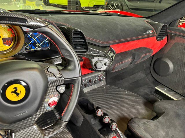 2015 Ferrari 458 Speciale Aperta Rosso Corsa paint, Livrea Nero Stellato, carbon racing seats AND MUCH MORE!!! Fort Lauderdale FL
