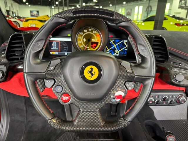 2015 Ferrari 458 Speciale Aperta Rosso Corsa paint, Livrea Nero Stellato, carbon racing seats AND MUCH MORE!!! Fort Lauderdale FL