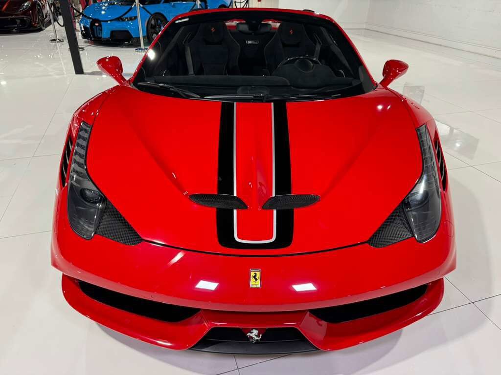 2015 Ferrari 458 Speciale Aperta Rosso Corsa paint, Livrea Nero Stellato, carbon racing seats AND MUCH MORE!!! Fort Lauderdale FL