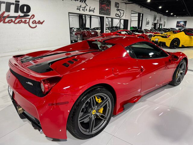 2015 Ferrari 458 Speciale Aperta Rosso Corsa paint, Livrea Nero Stellato, carbon racing seats AND MUCH MORE!!! Fort Lauderdale FL