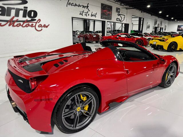 2015 Ferrari 458 Speciale Aperta Rosso Corsa paint, Livrea Nero Stellato, carbon racing seats AND MUCH MORE!!! Fort Lauderdale FL