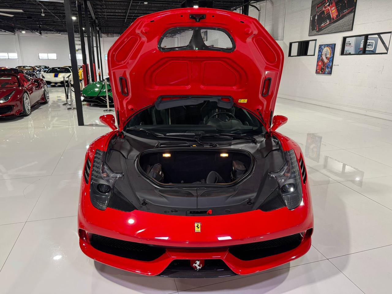 2015 Ferrari 458 Speciale Aperta Rosso Corsa paint, Livrea Tricolore E Oro, carbon racing seats AND MUCH MORE!! Fort Lauderdale FL